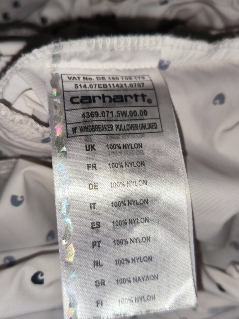 Анорак carhartt орігінал