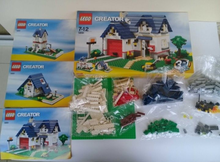 Оригінал Лего 5891 Lego Creator Заміський будинок 3 в 1