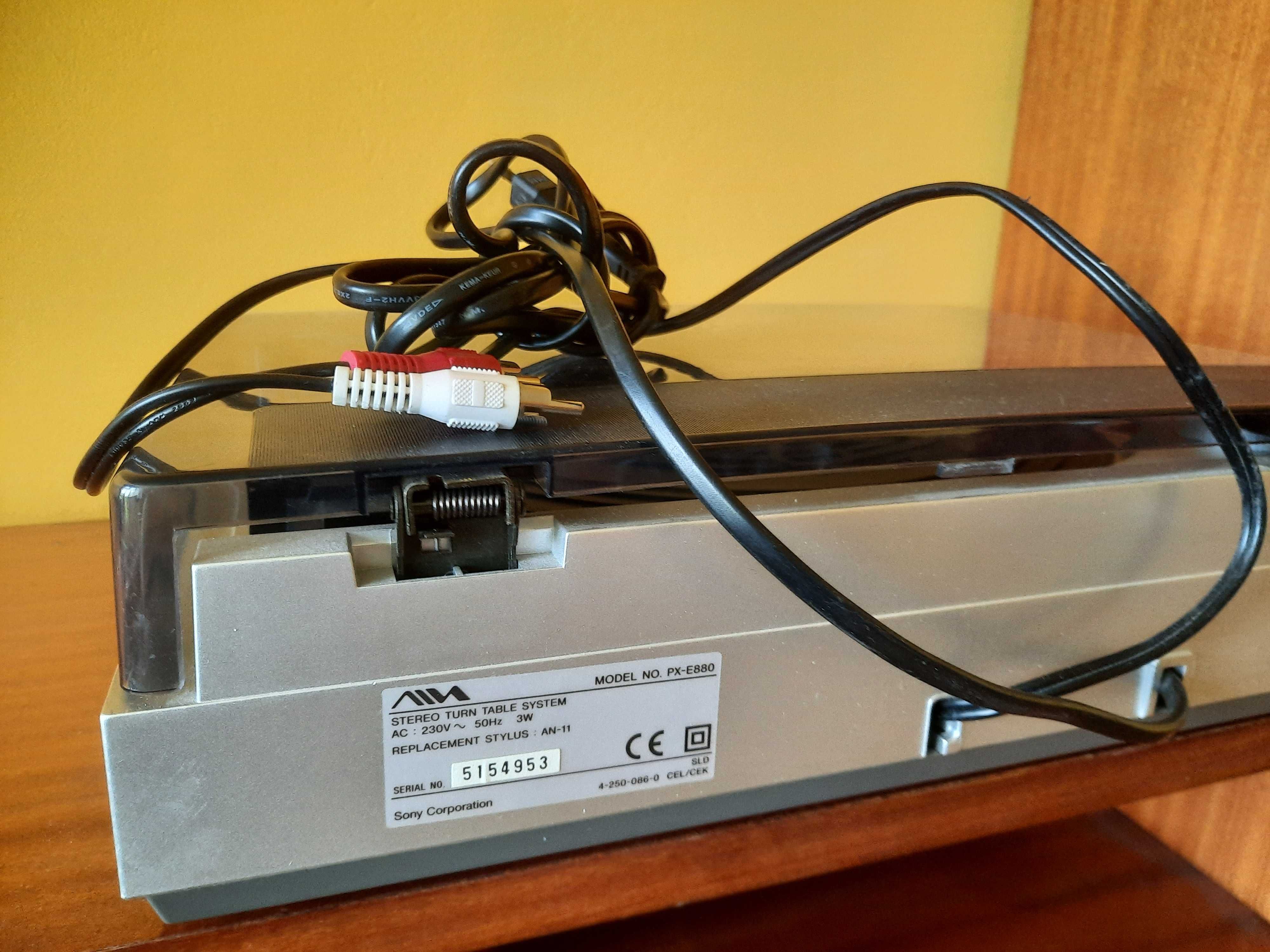 gramofon AIWA PX E880 full automat-jak nowy