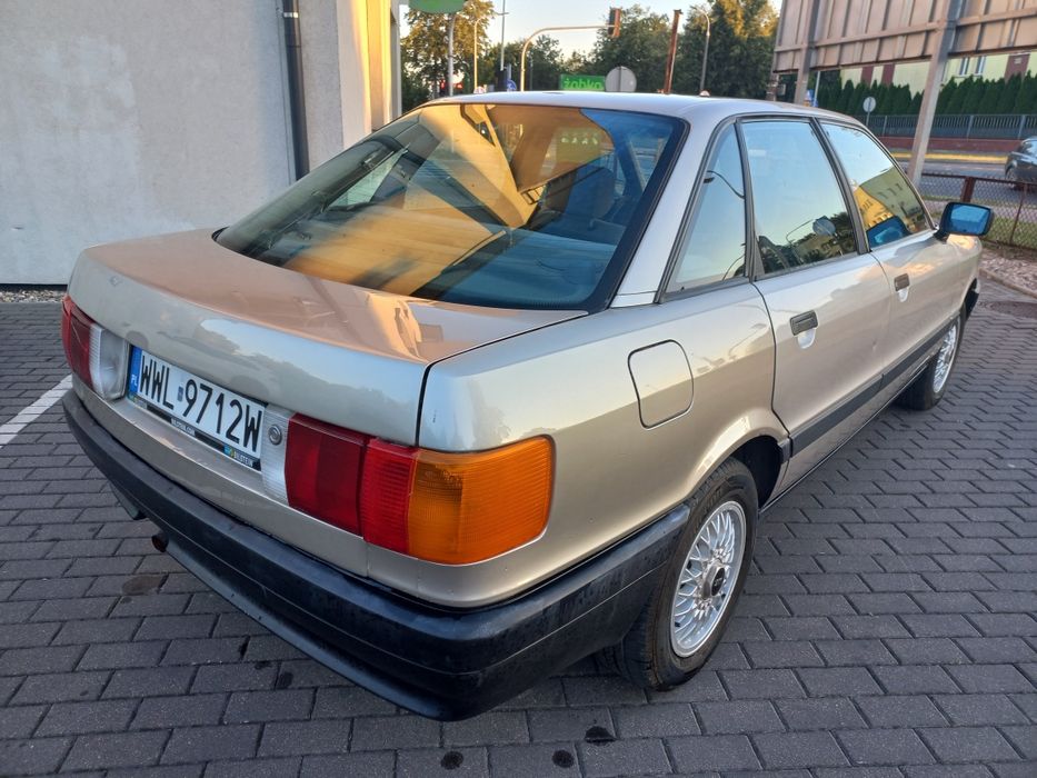 Audi 80 B3 1.8 *1987r *93 tys.km *zadatkowany czeka na odbiór