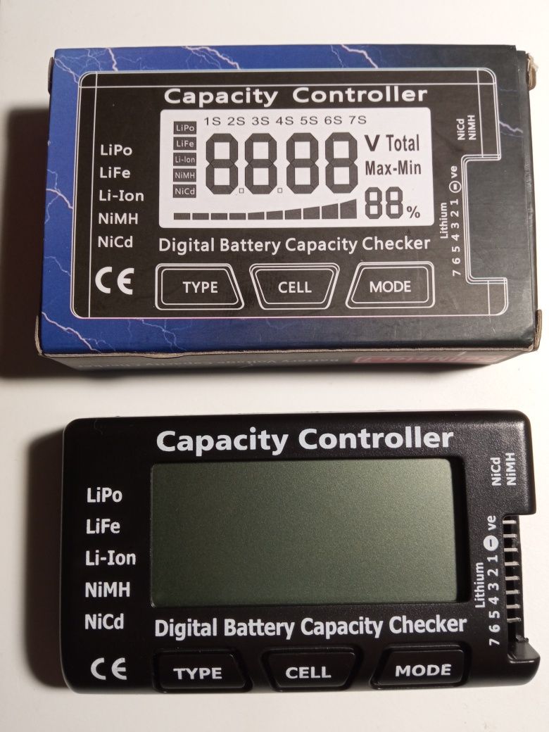 CellMeter 7  цифровий тестер для аккумуляторів LiPo, LiFe, Li-ion