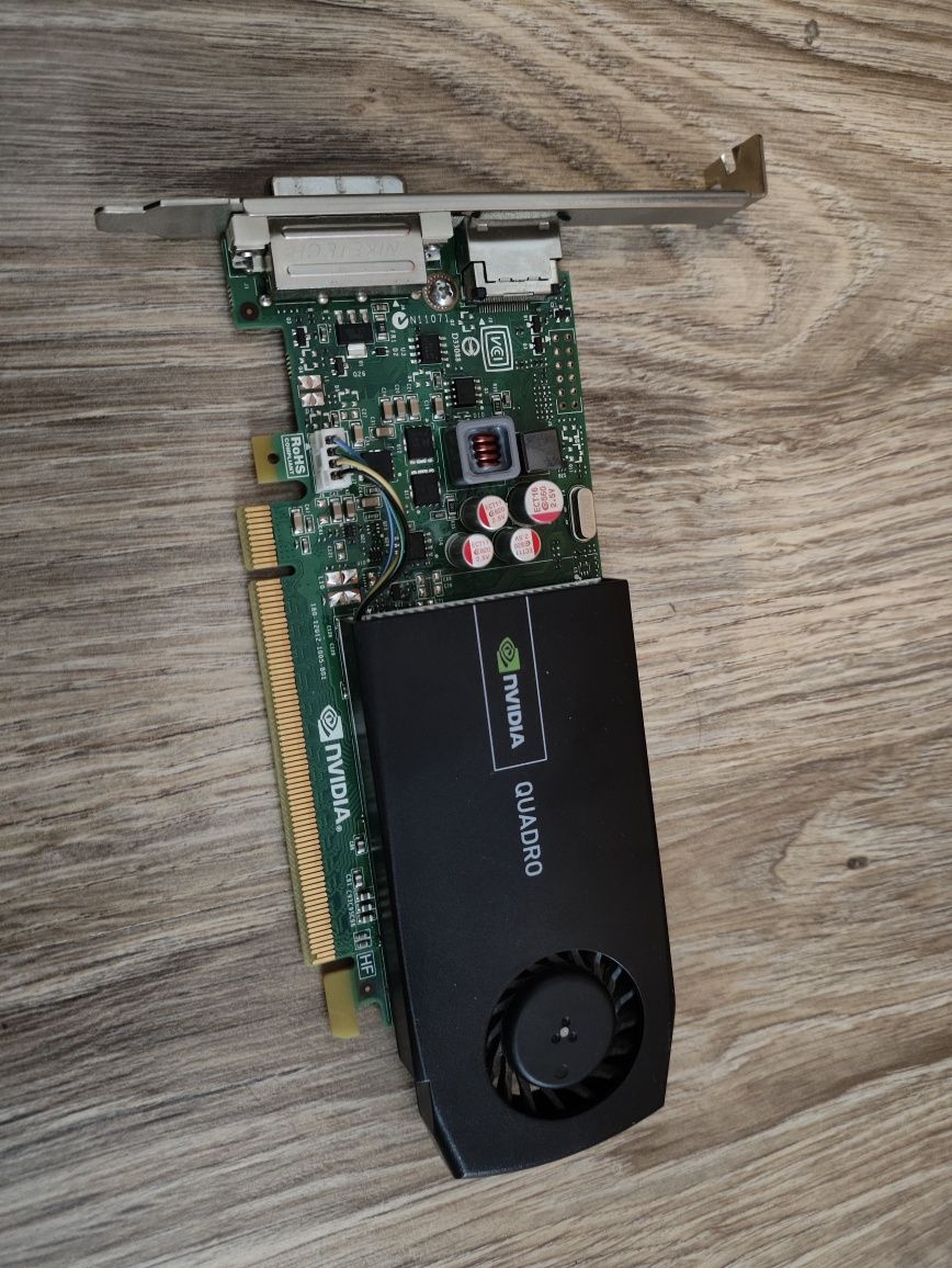 nVidia quadro 410 512MB LPF stan nieznany.