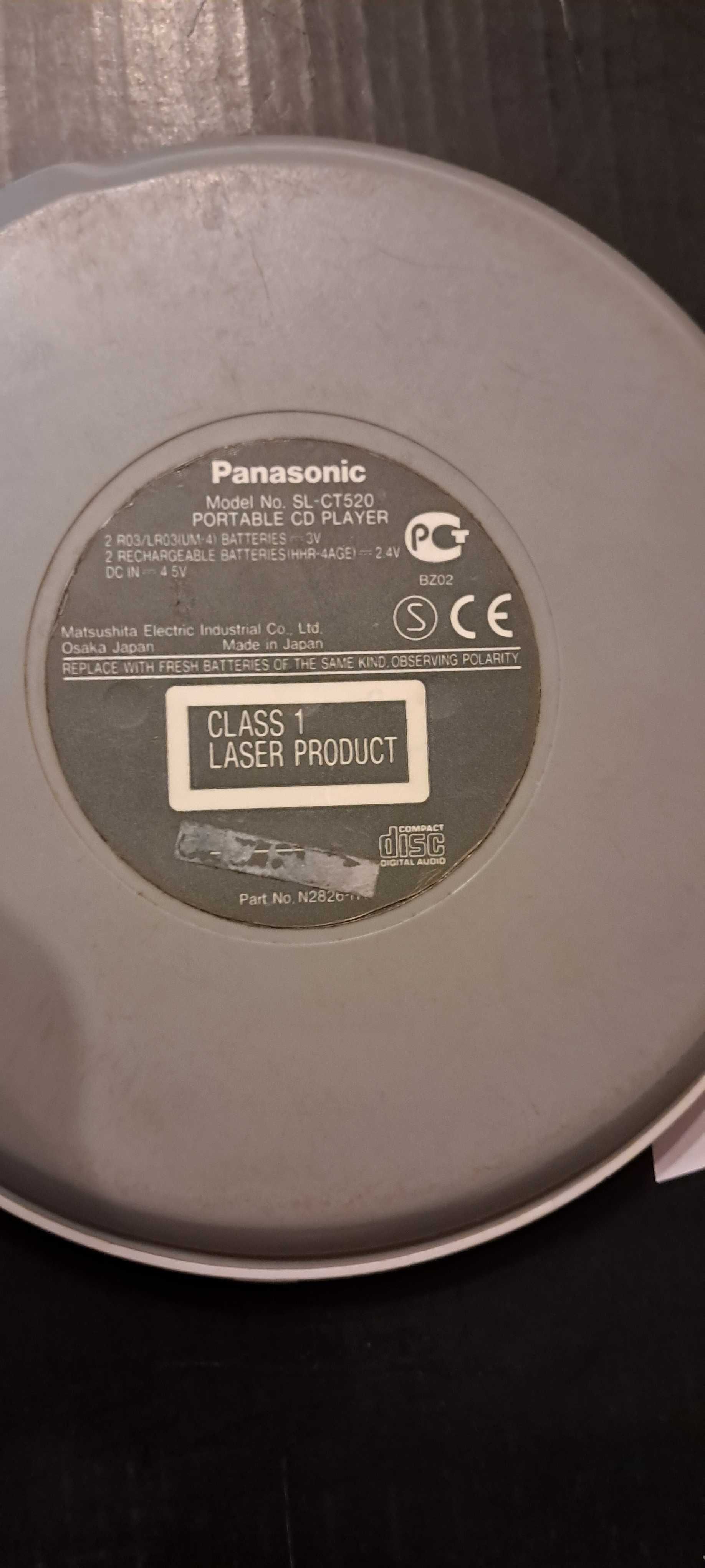 Panasonic MP3 SL-CT520 made in Japan Винтаж!