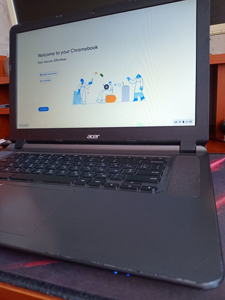 Хромбук Acer 15.6 робочий.