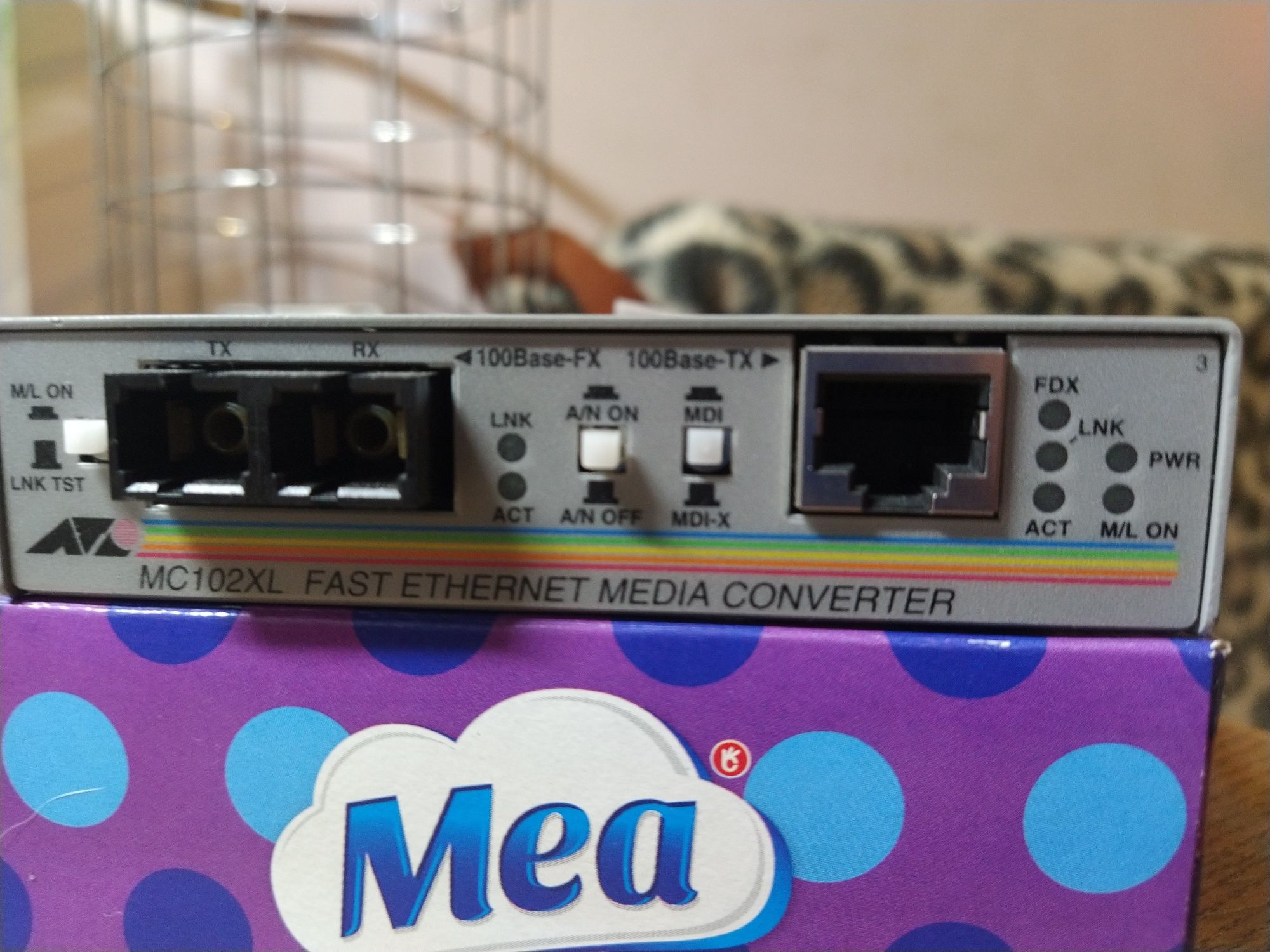 Fast Ethernet Media converter MC102XL