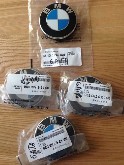 Колпачки нового образца в колёсные диски БМВ 36 13 6 783 536 Киев 68mm