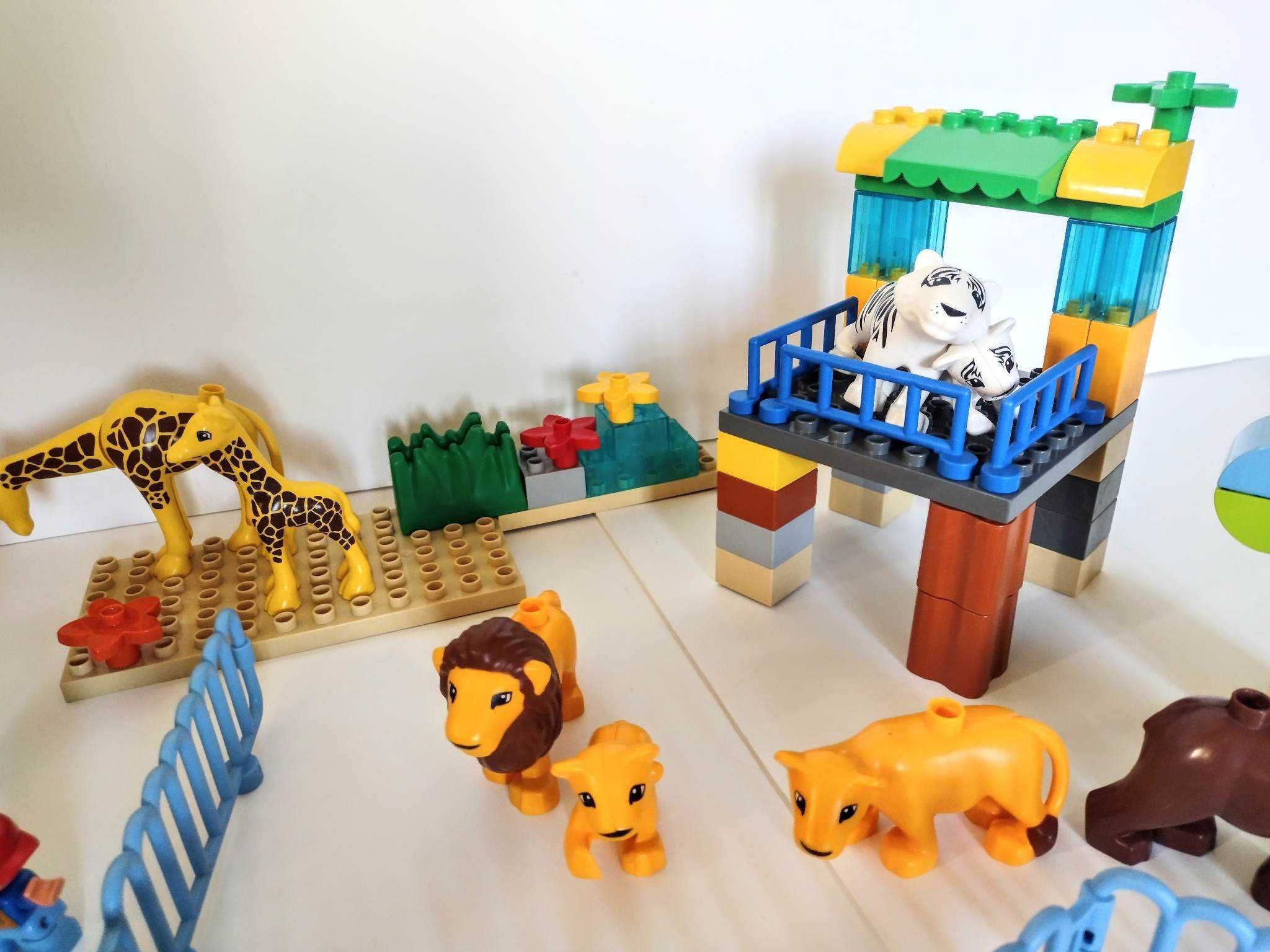 Lego duplo - duże zoo 6157 i inne dodane