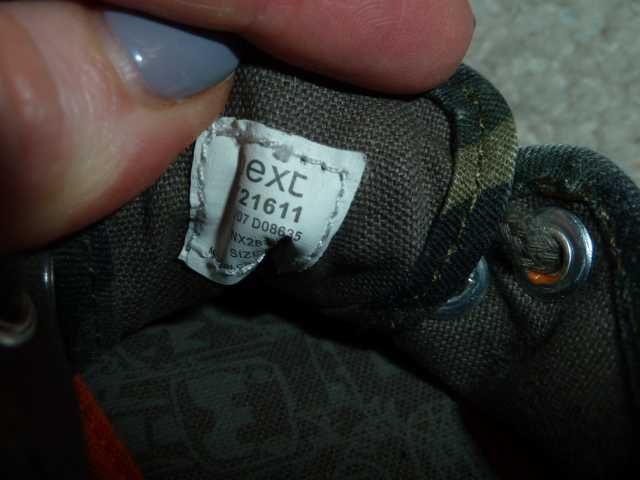 Текстильные кеды некст Next, р 21-22 (англ UK 5) , стелька 13,5 см