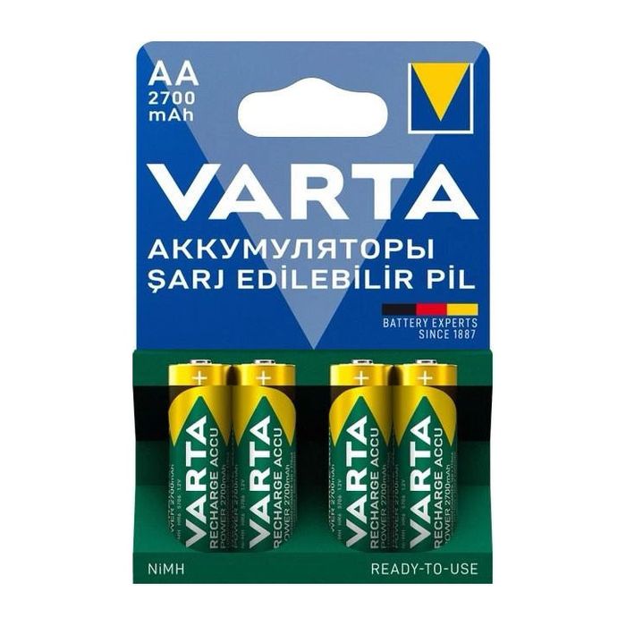 Батарейка акумуляторна VARTA ACCU AA/HR06 2700mAh