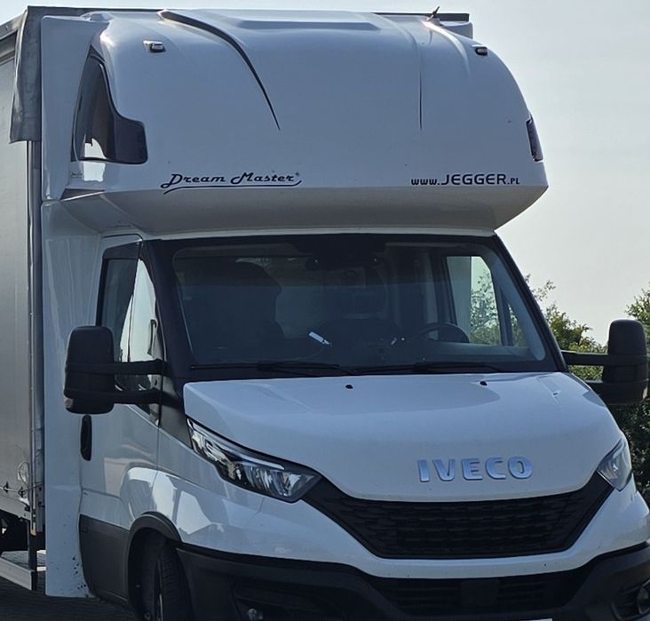 Kabina sypialna kurnik sypialka jegger z owiewkami iveco daily