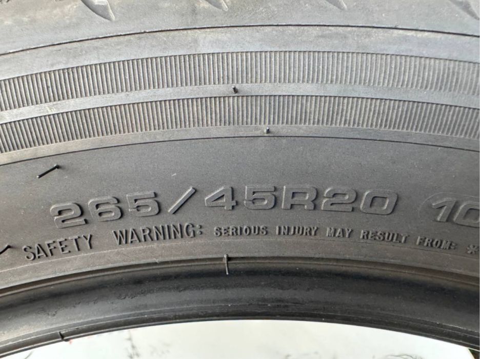 Літні шини 265/45 R20 GOODYEAR EAGLE F1 ASYMMETRIC 3 SUV Протектор 75%