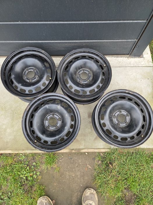 Felgi stalowe 16 Citroen C5x7 plus kołpaki