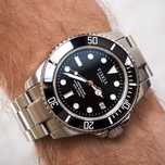 Zegarek diver nurek Tisell Marine Star jak Rolex Submariner - full set