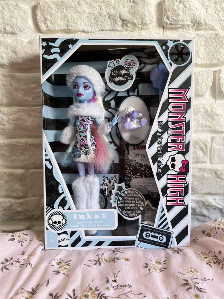 Abbey monster high lalka w pudełku basic g1