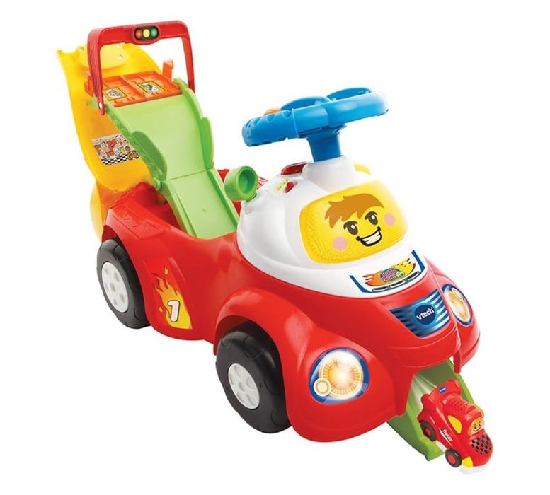 Vtech go go машинка каталка 2 в 1 музична толокар трек smart wheels