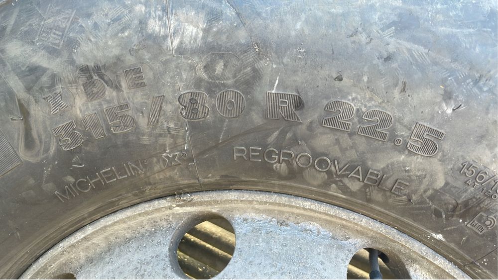 Koło alcoa 315/80 r22.5 michelin