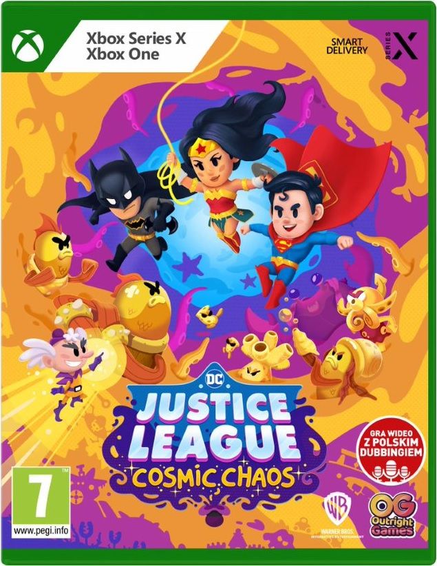 DC Justice League Cosmic Chaos PL (XONE/XSX) Gra nowa w folii