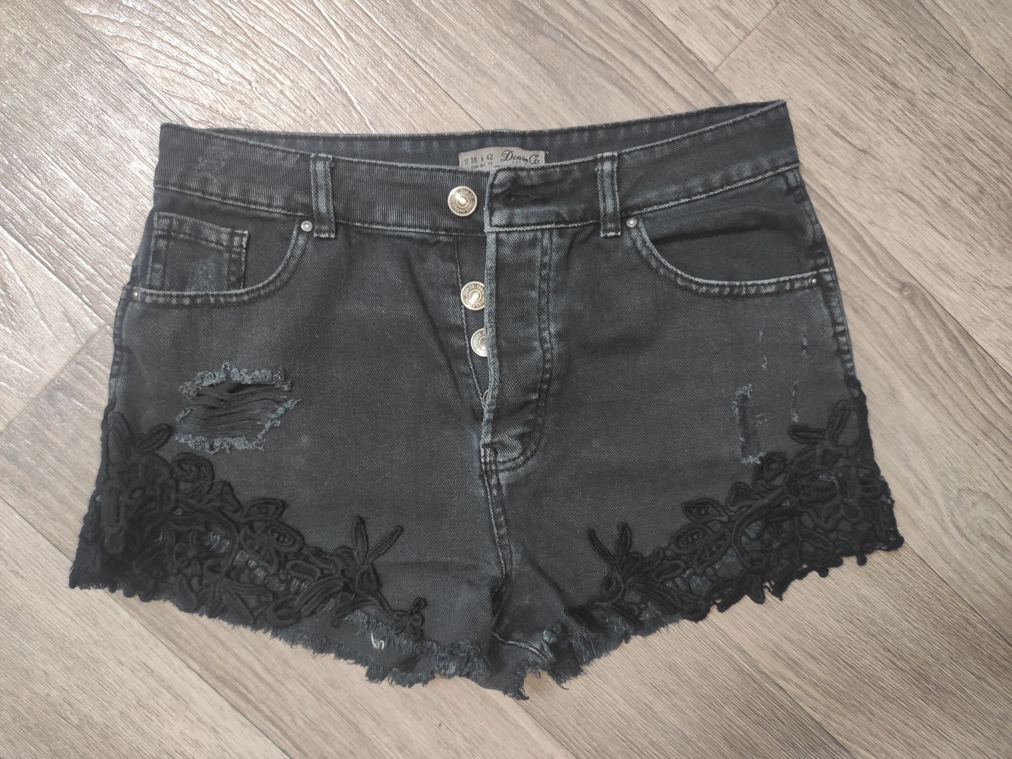 Шорты, шортики zara, hm, denim co р. S-M