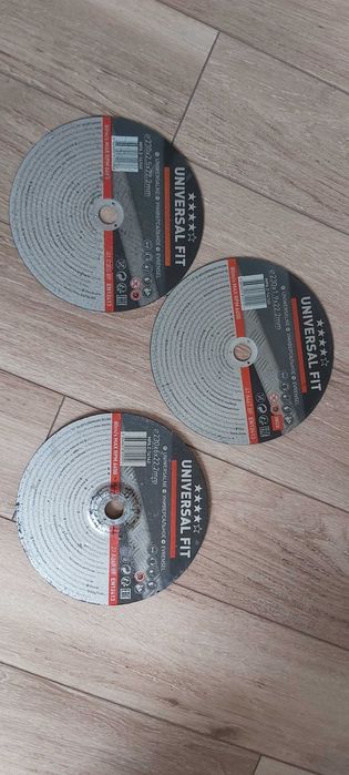 Tarcze do cięcia metalu, różne rozmiary.