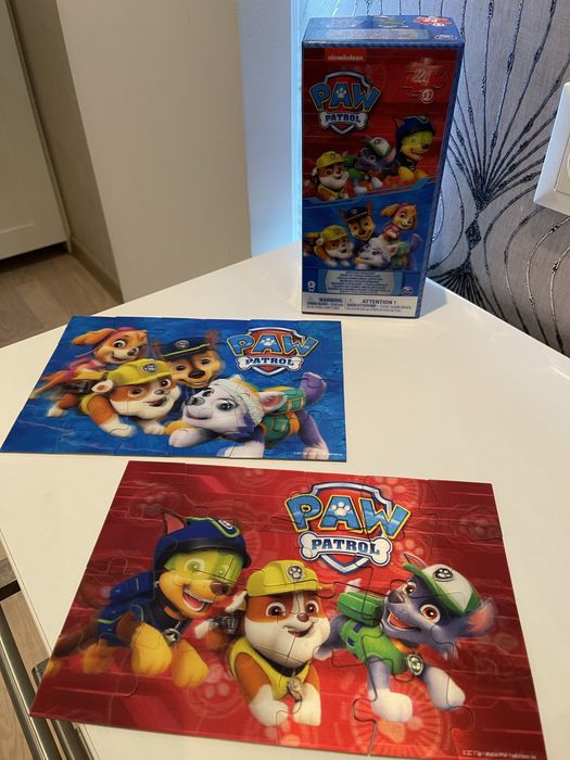 Пазли 2 в 1 Щенячий патруль з 3d ефектом