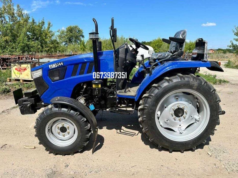 Мінітрактор ДТЗ 244 Колеса 7,5х16/11,2х28 Реверс Безкоштовна доставка