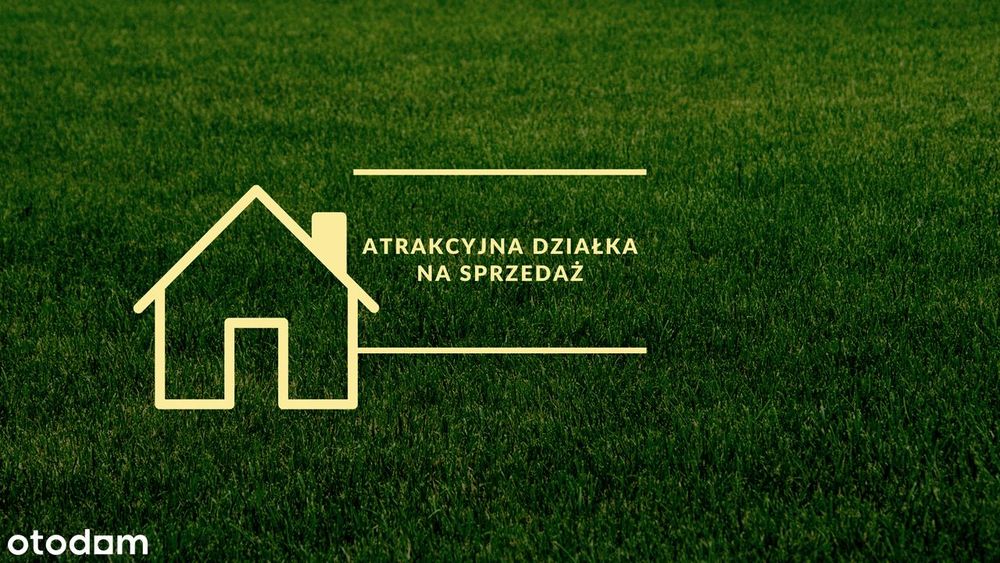 Na sprzedaż atrakcyjna, ogrodzona działka w Sroczynie