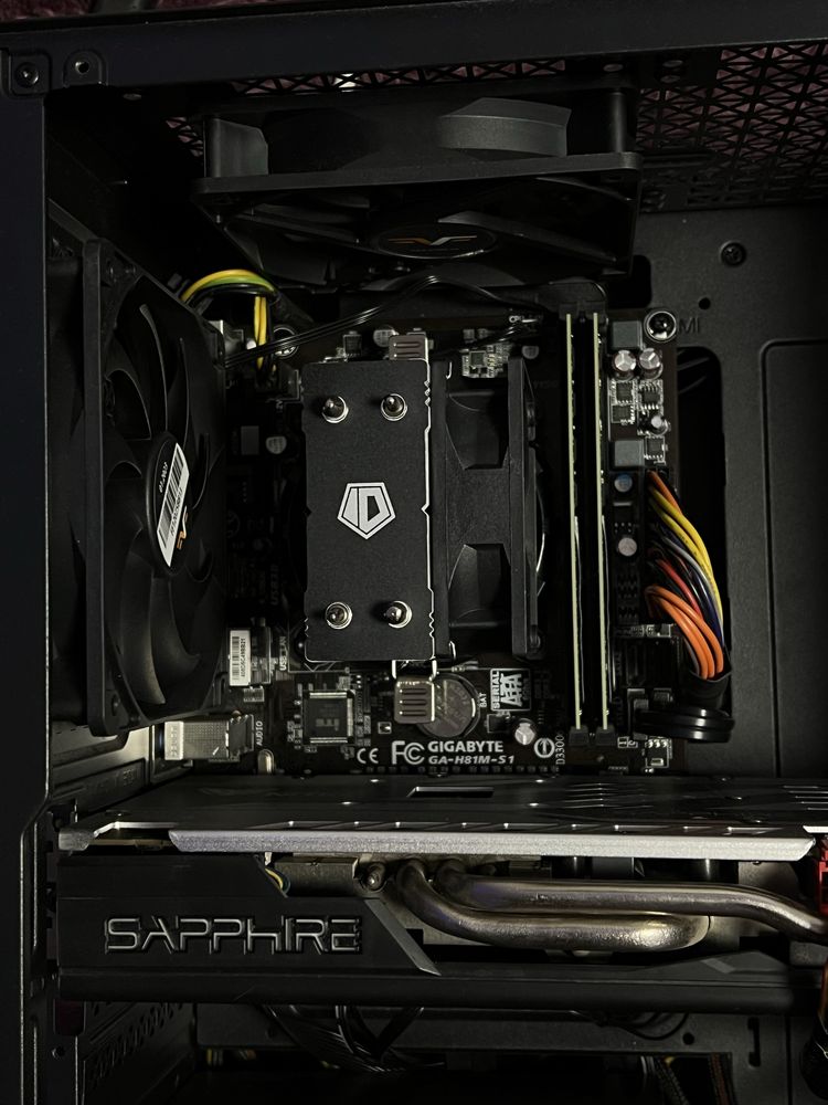 Ігровий компʼютер I7-4770K, RX 570 8GB, 16GB DDR3, 1TB HDD 120 GB SSD