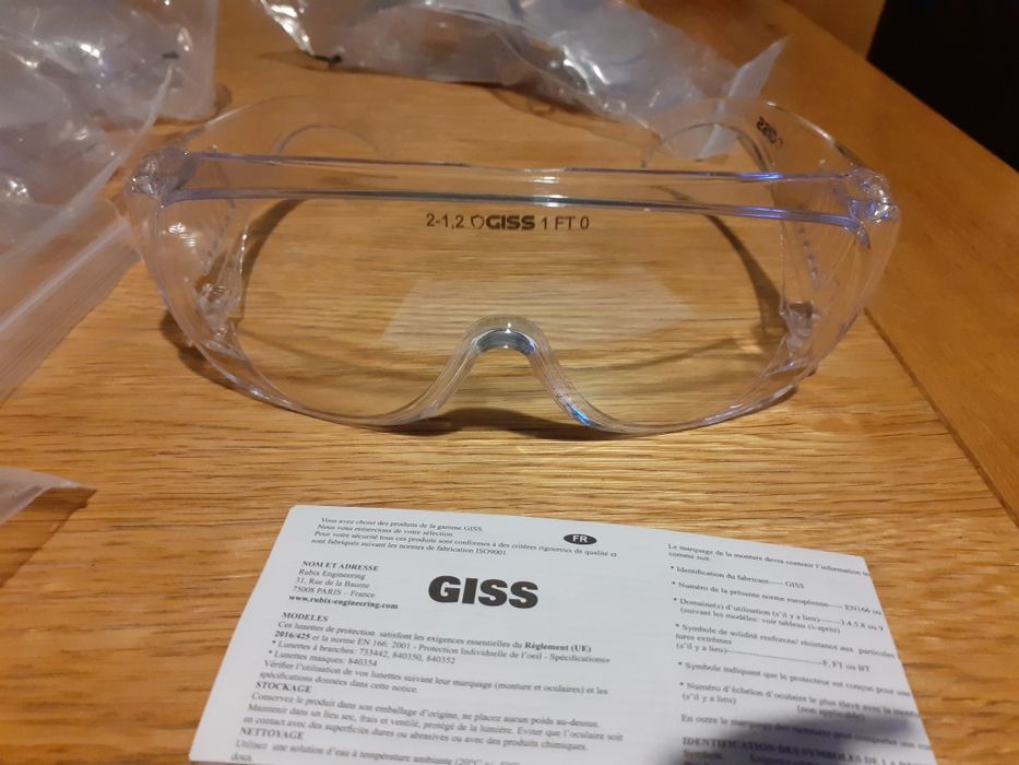 Okulary ochronne GISS G-VISI ONE PLUS
