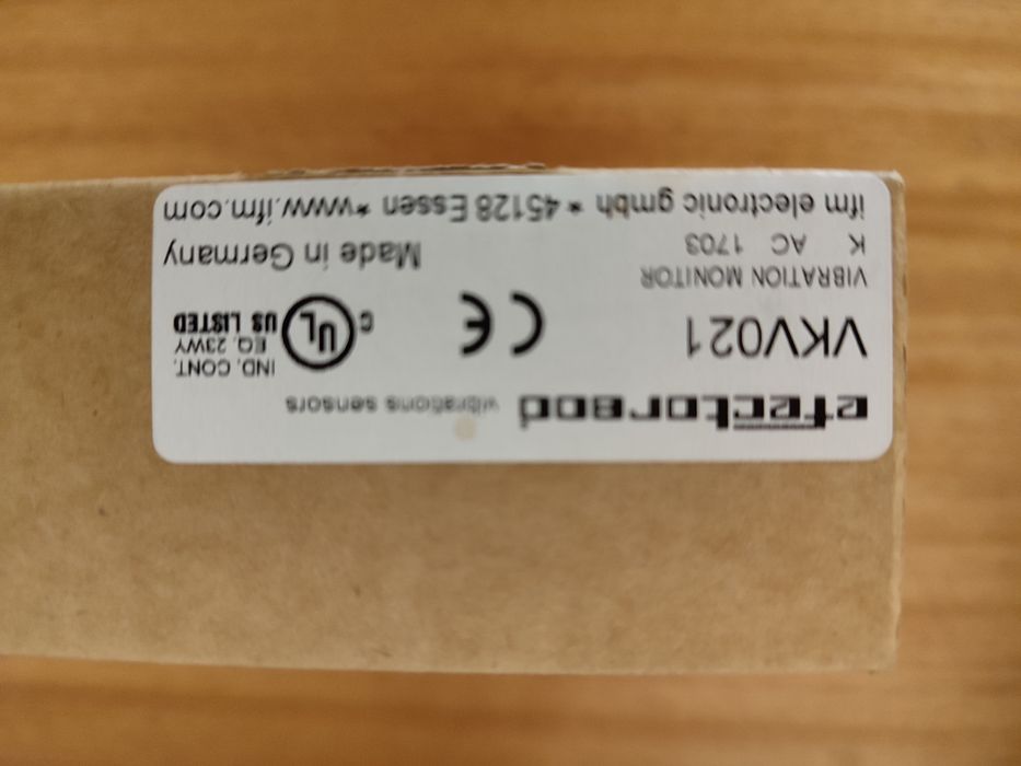 Sensor de Vibração IFM VKV021