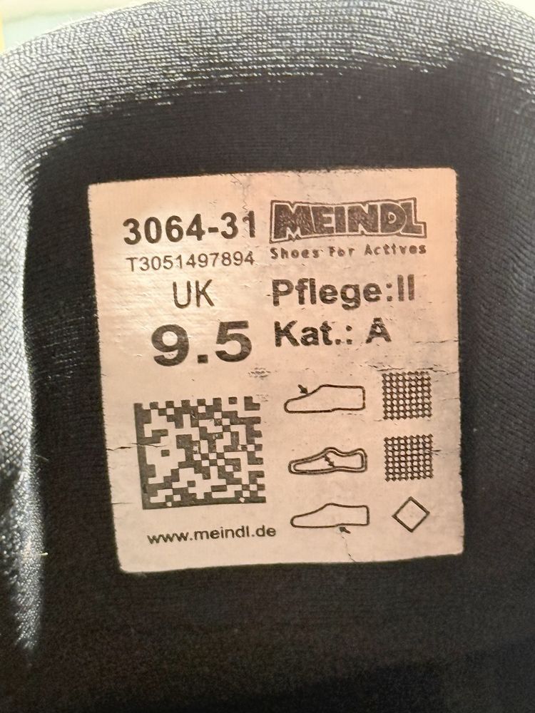 Трекінгові водонепроникні кросівки meindl gore-tex 44 розмір