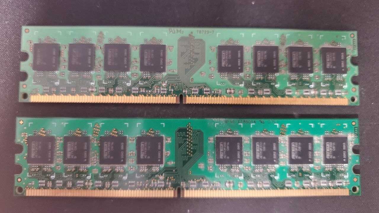 Оперативная память DDR2 2GB 2х1GB