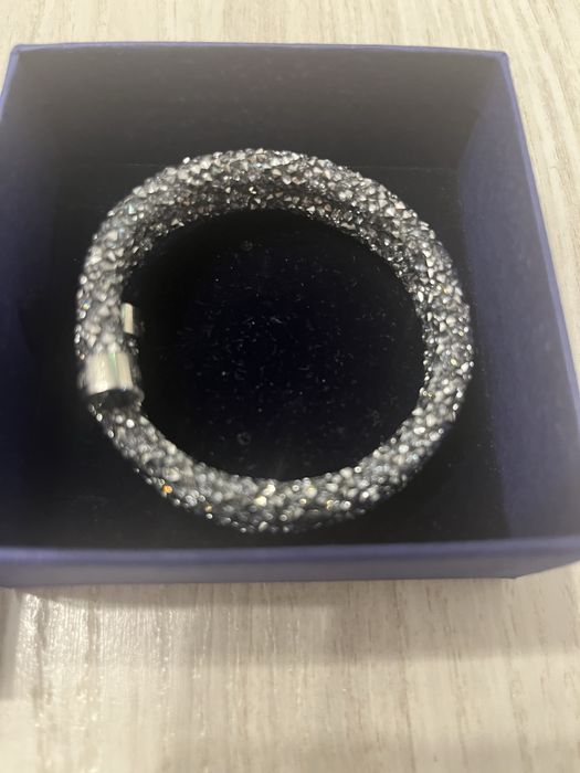 Oryginalna bransoletka Swarovsky Crystaldust Double Bangle