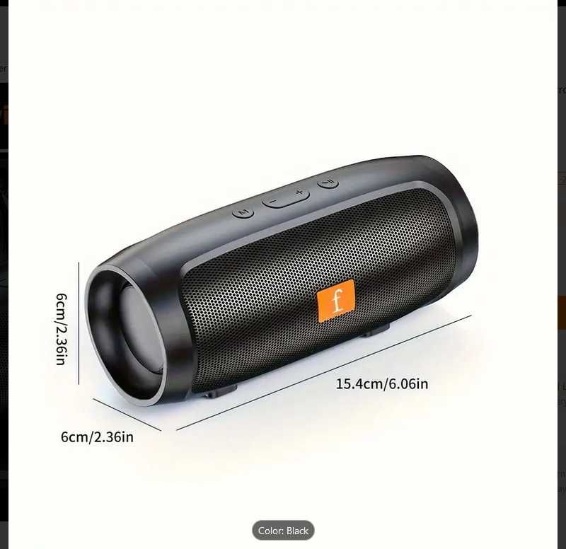 Głośnik Bluetooth F524 – Przenośny Dźwięk w Najlepszej Jakości