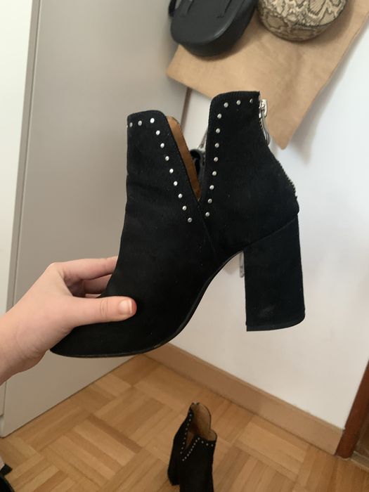 Botas pretas altas