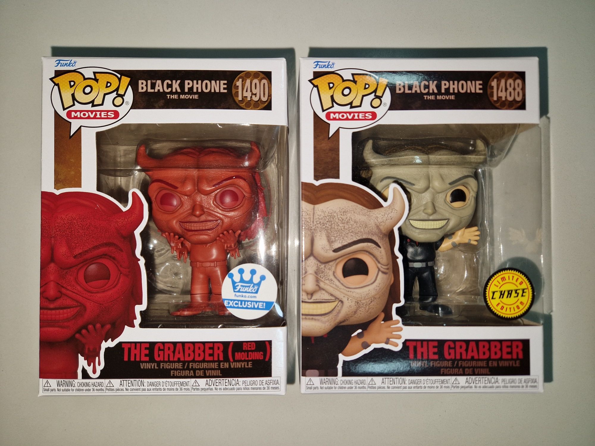 Black Phone The Grabber Chase and Red Funko