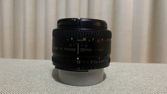 Nikon AF Nikkor 50 mm 1.8 D