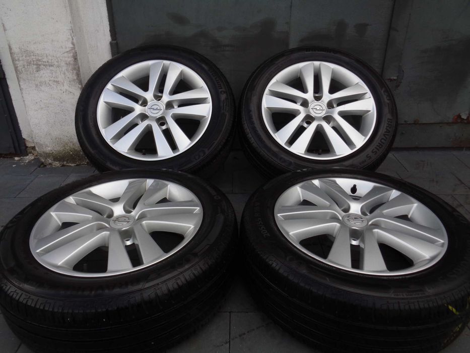 Oryginalne alufelgi OPEL 16 cali 5x110 Astra Vectra Meriva B Alfa Saab