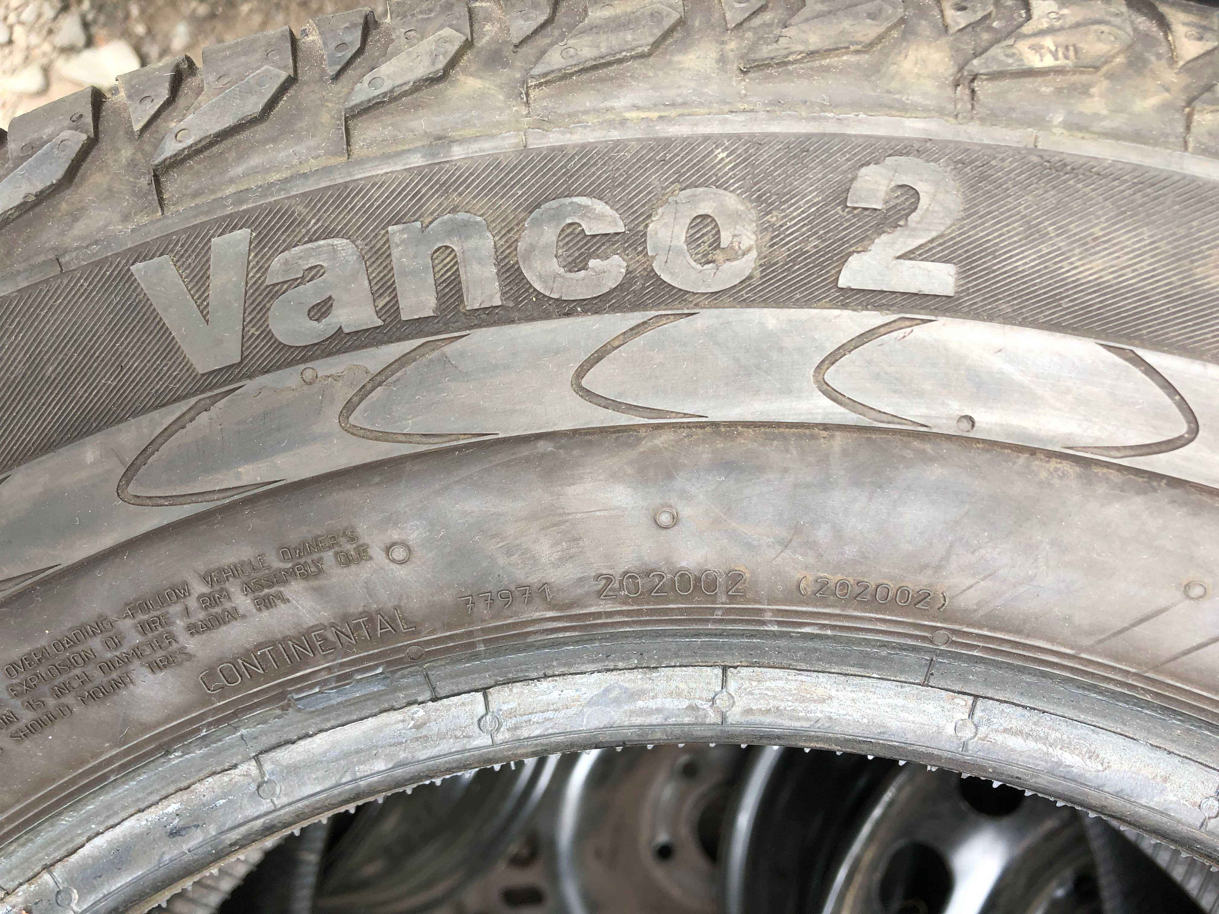 Шини CONTINENTAL 215/65 R15C Vanco 2, літня резина, цешка