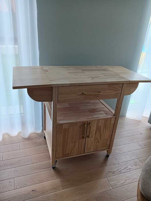 Wózek kuchenny drewniany