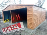 Garaż Blaszany Hala 6x6