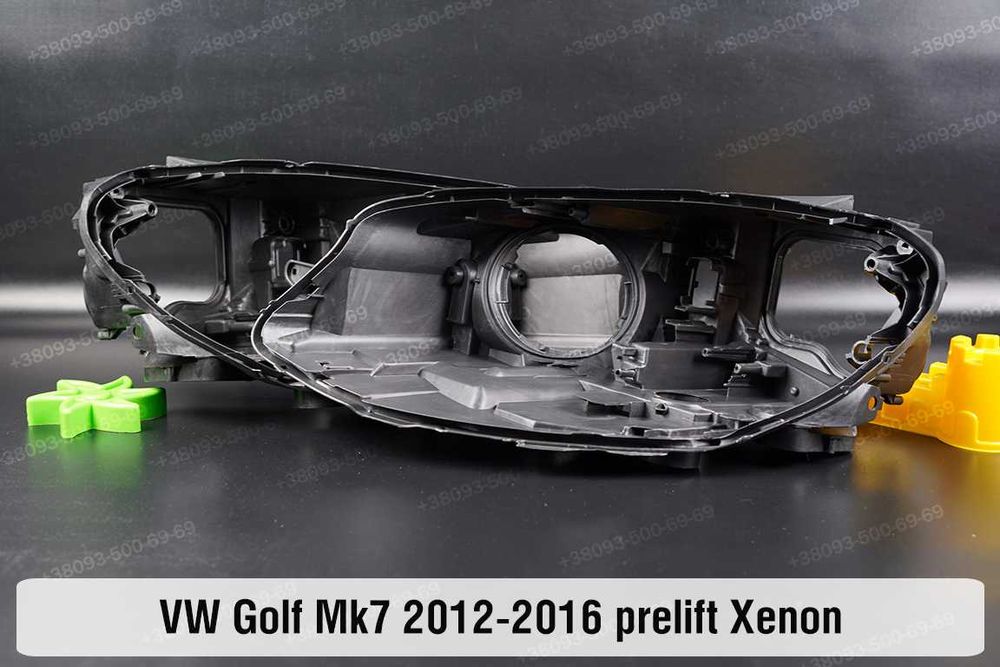 Скло корпус VW Golf 4 5 6 7 8  Гольф фара Volkswagen стекла Фольц