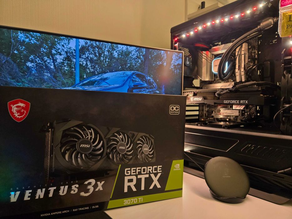 MSI RTX 3070 TI Видеокарта продам