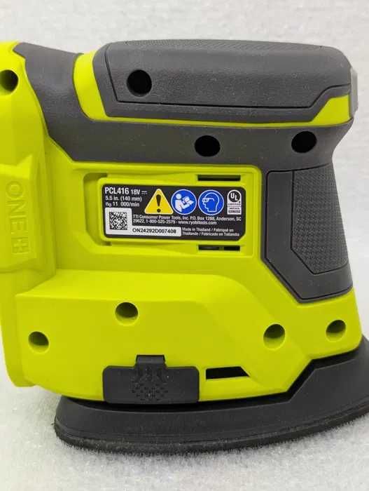 RYOBI ONE+ PCL416 18V вибрационная аккумуляторная шлифмашинка