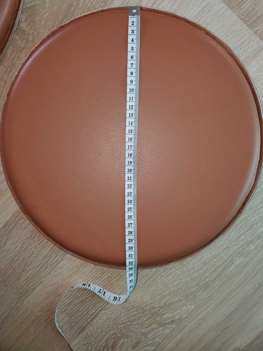 Подушки для стула из кожи Ikea, 3 штуки
