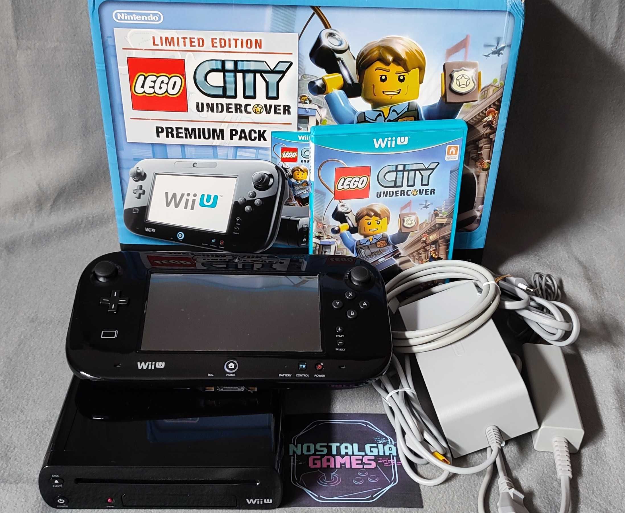 Nintendo WII U Edição Limitada Lego City Undercover