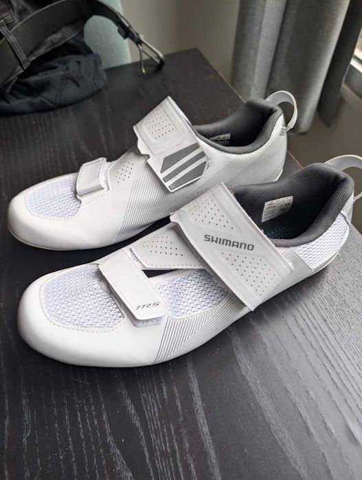 Ténis Shimano TR5 Triatlo branco Tamanho 46