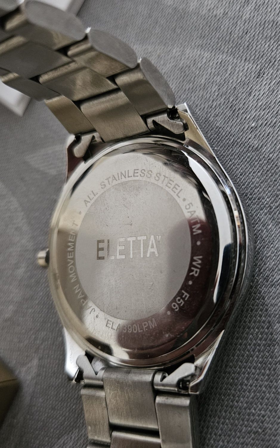 relogio pulso mulher eletta essence silver ELA390LPM