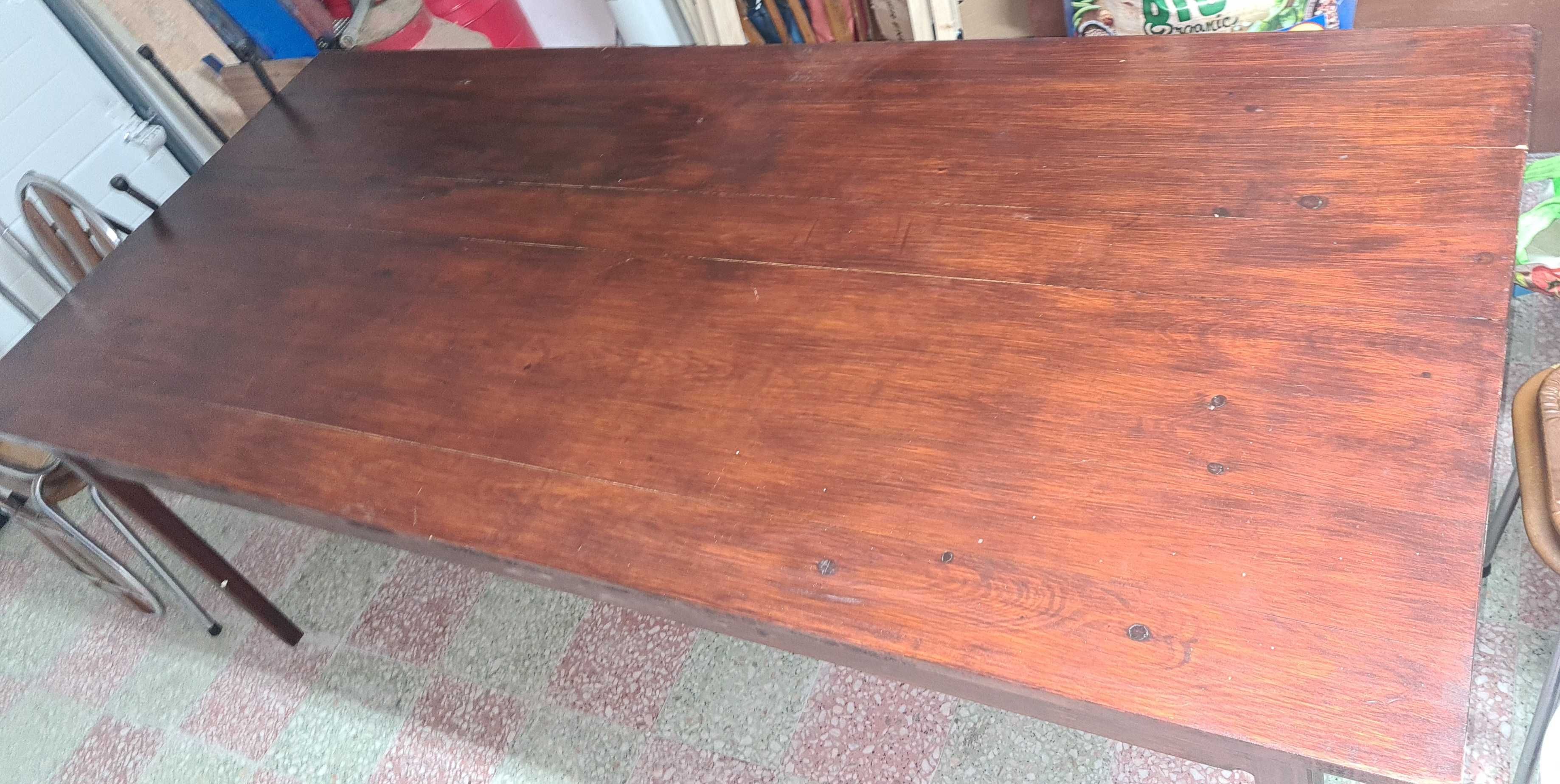 Mesa madeira 220×100