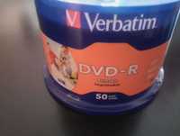 Verbatim DVD-R 4.7 GB 16x Cake 50 шт Printable