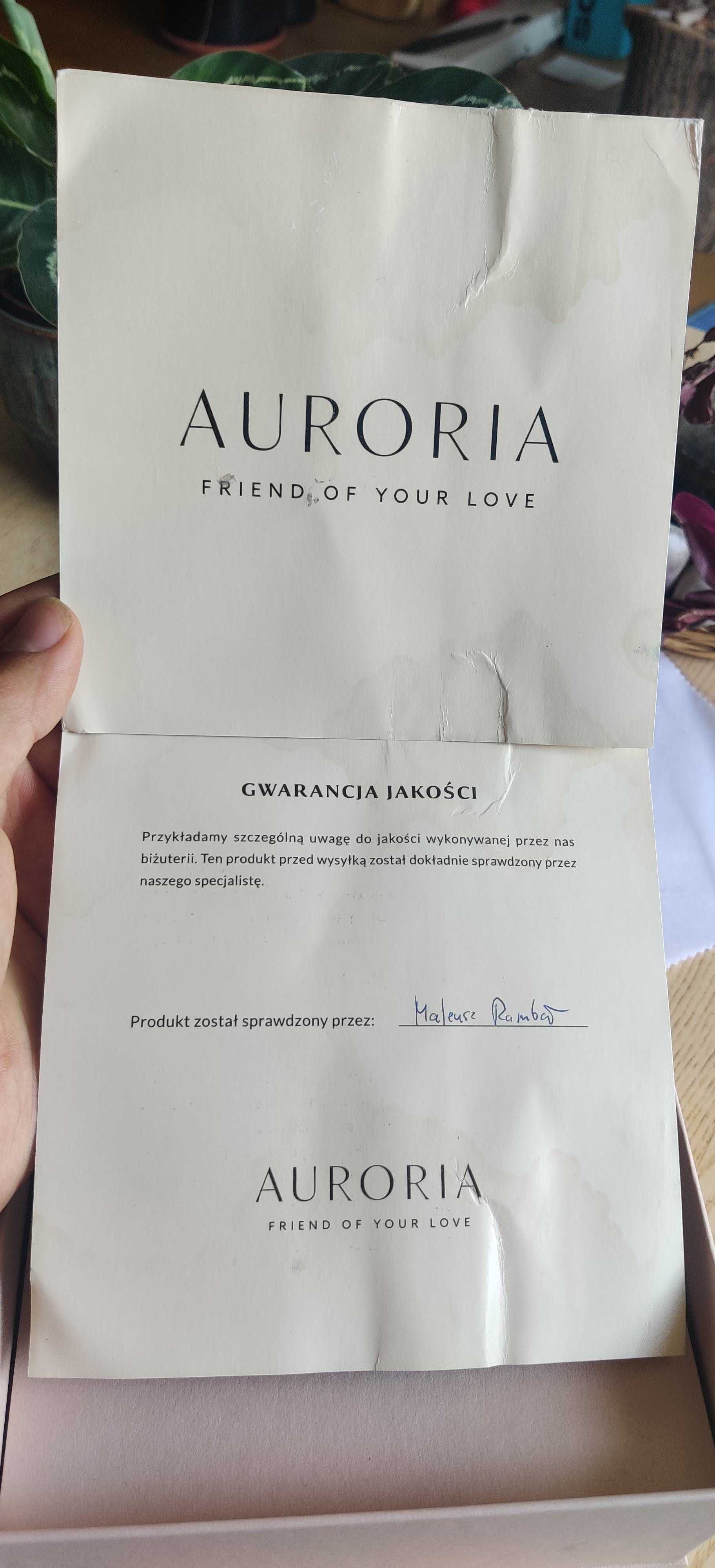 Nowy złoty pierścionek zaręczynowy/ślubny z diamentami